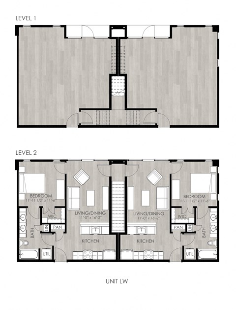 a floor plan and a floor layout of a house